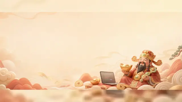 Codex 皮肤内置主题「财神 · 清爽可读」底图