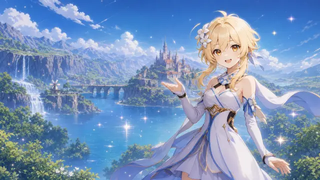Codex 皮肤内置主题「原神 · 晨曦」底图
