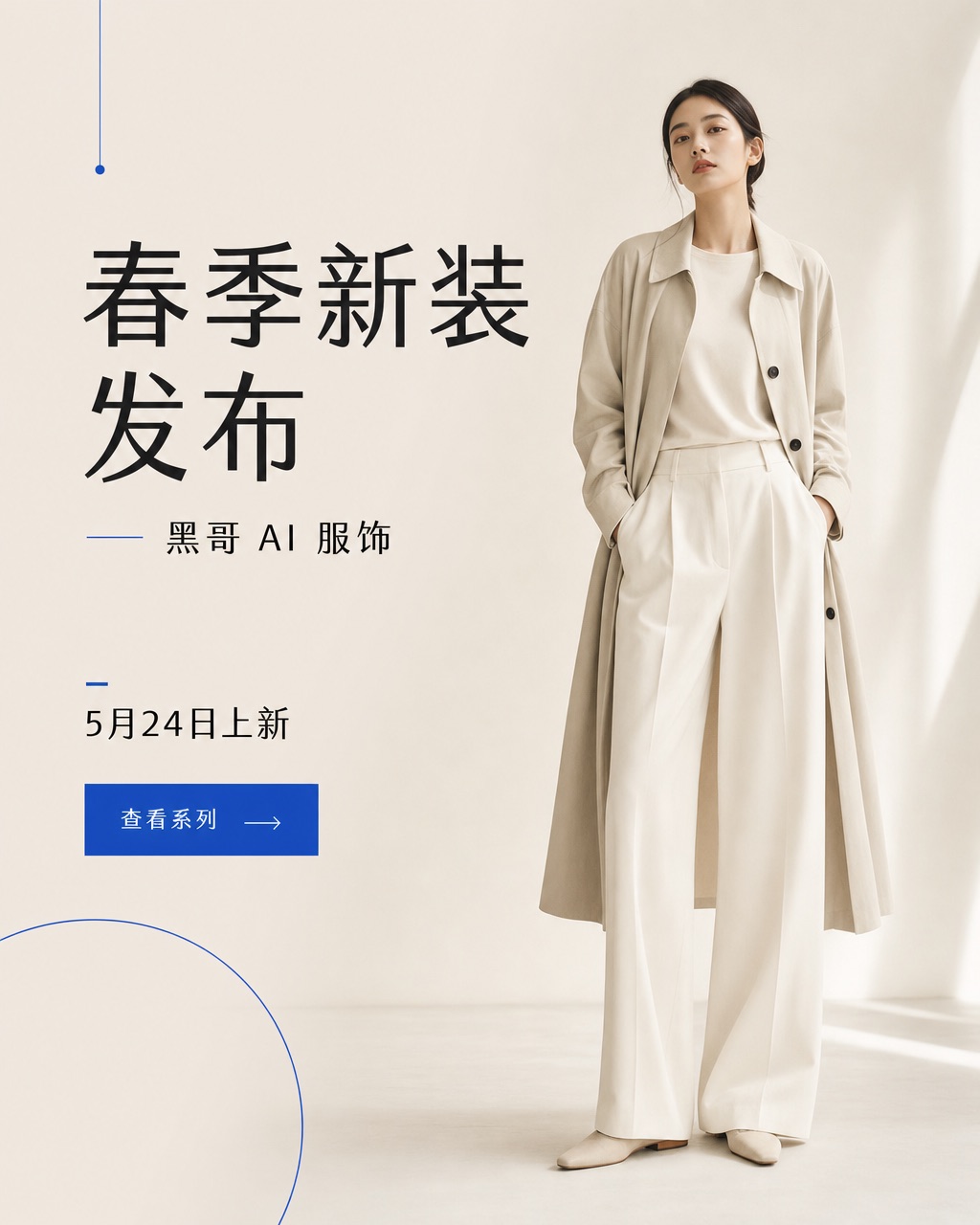 粗粒野兽派楼梯背景、重磅白色标题的高对比黑白时装 Drop 横幅