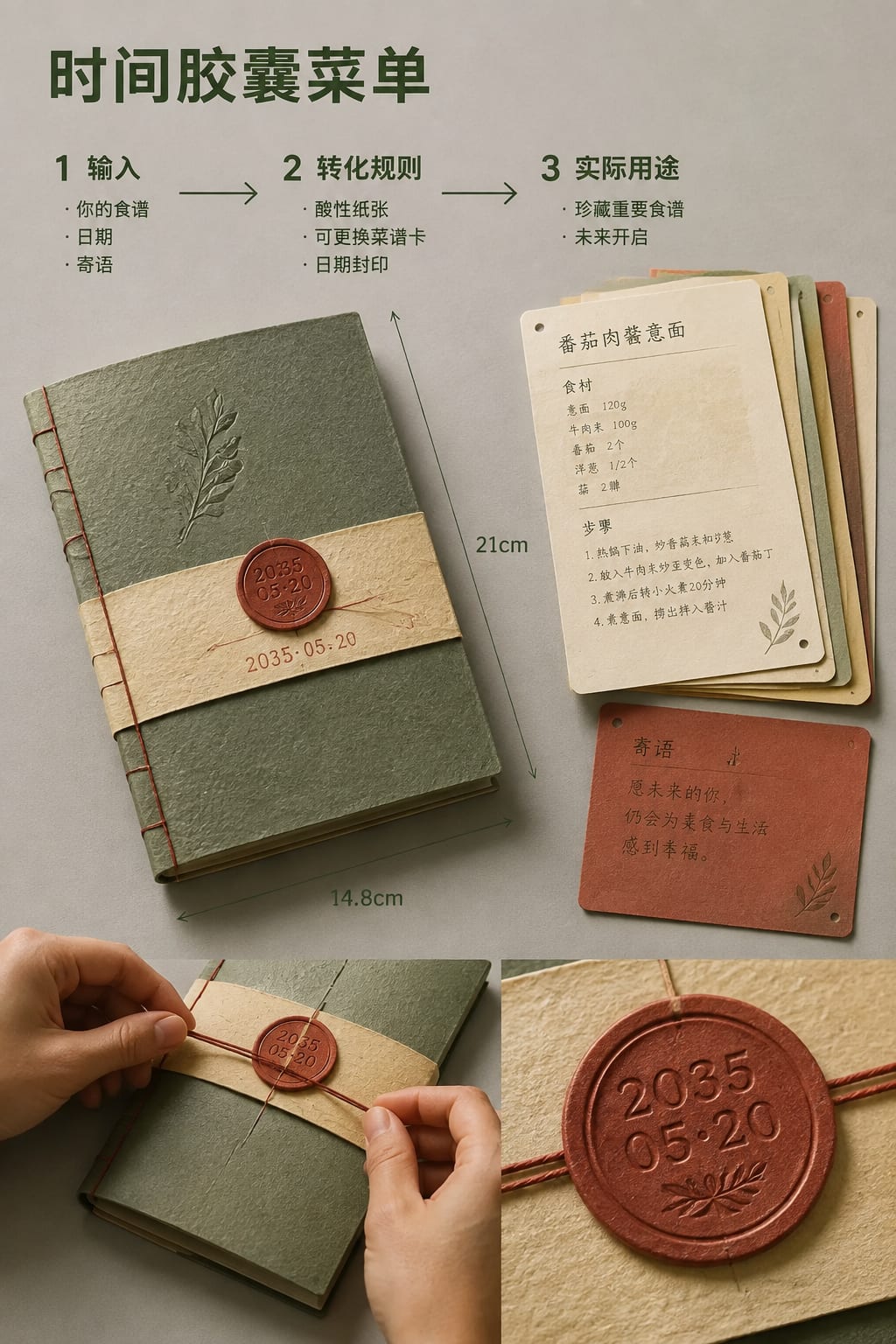 黑哥 AI 原创实验与混合案例:时间胶囊菜单实验成片。