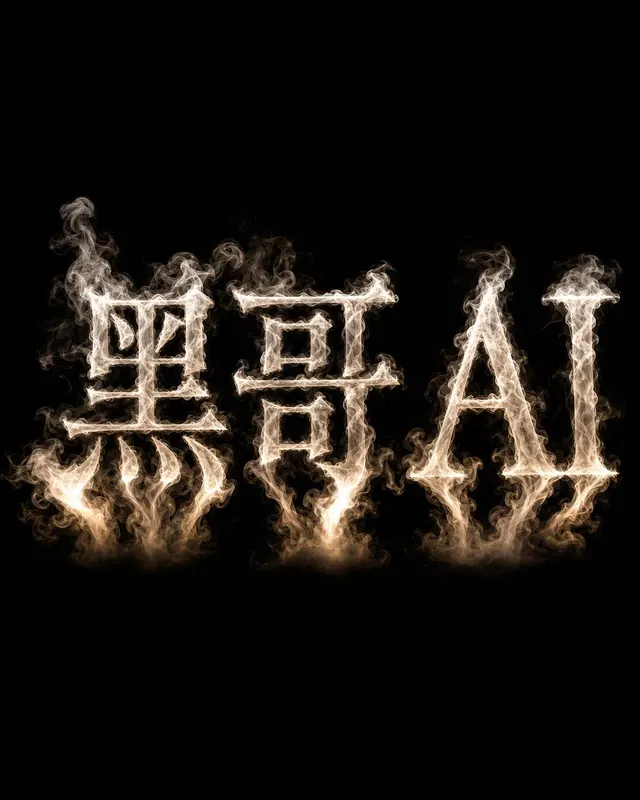 单词 WHISPER 由细腻白色烟雾勾勒,黑色背景中银色背光勾边